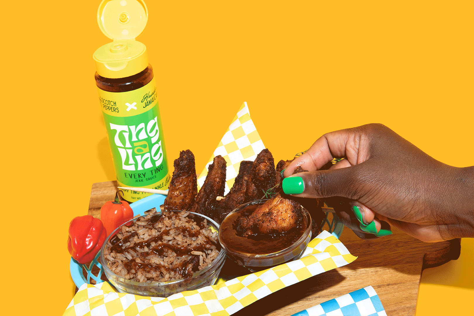 Ting A Ling: Spicy Yet Sweet Jerk Finishing Sauce