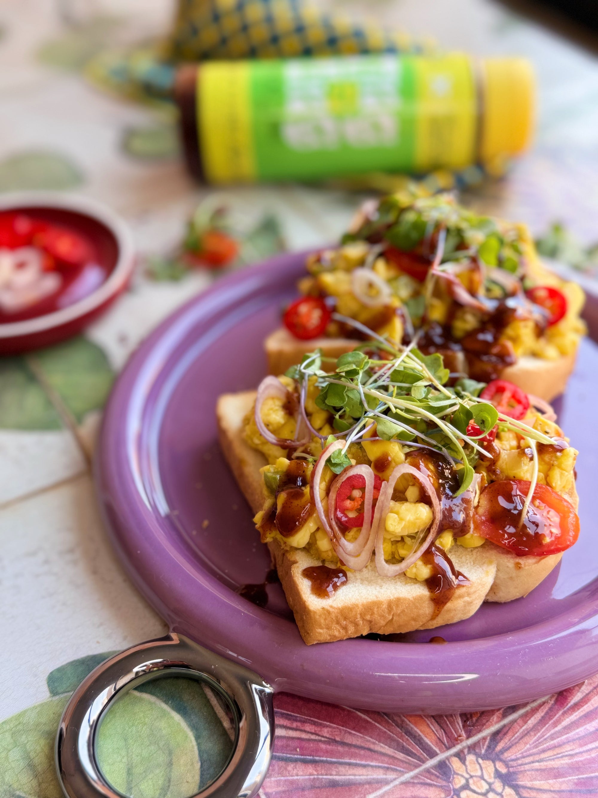 Jerk-Infused Ackee Toast