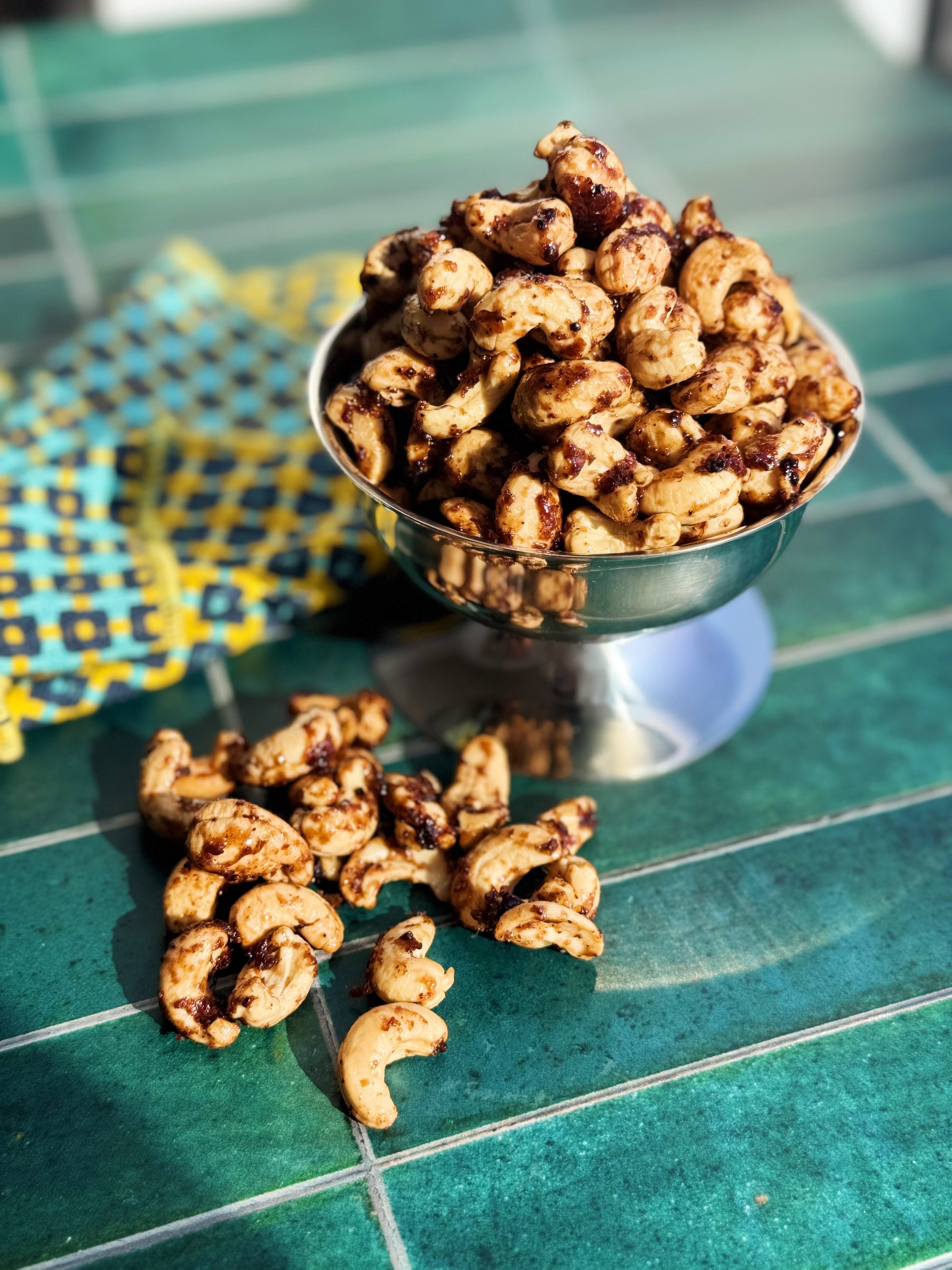 Crispy Jerk Cashews