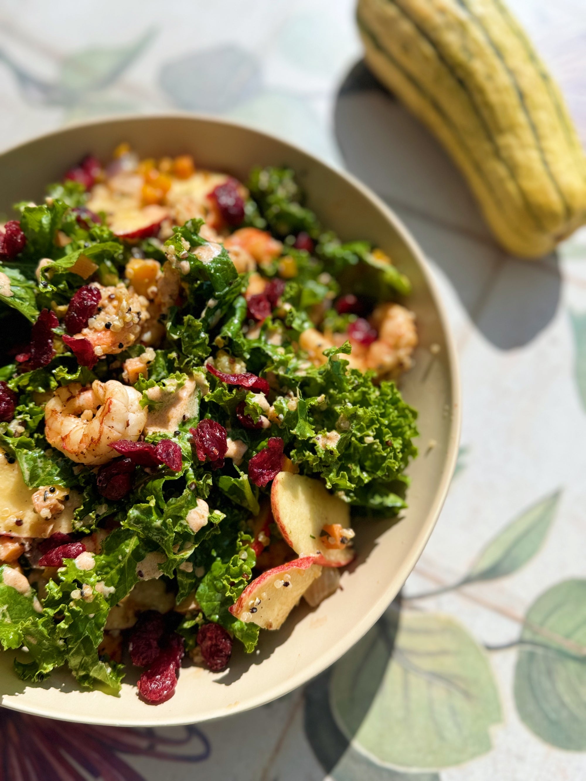 Fall-Inspired Kale Salad